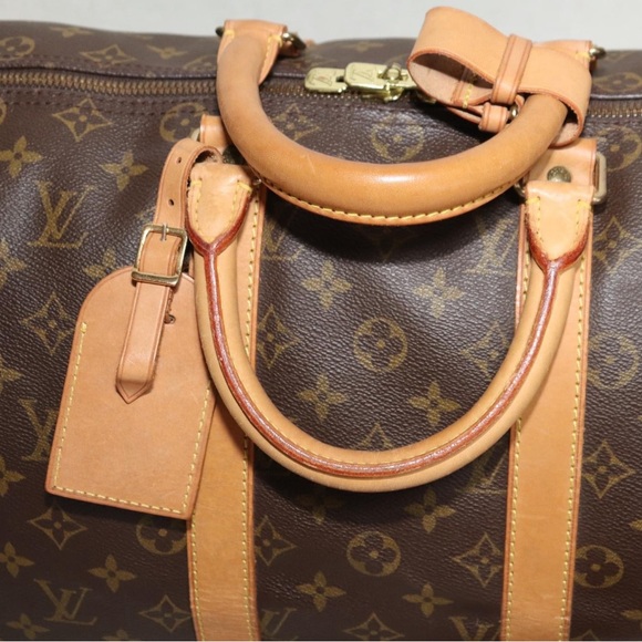 🌹💯Authentic LOuis Vuitton 45 Keepall Bandolier in Monogram🌹 - Picture 5 of 16